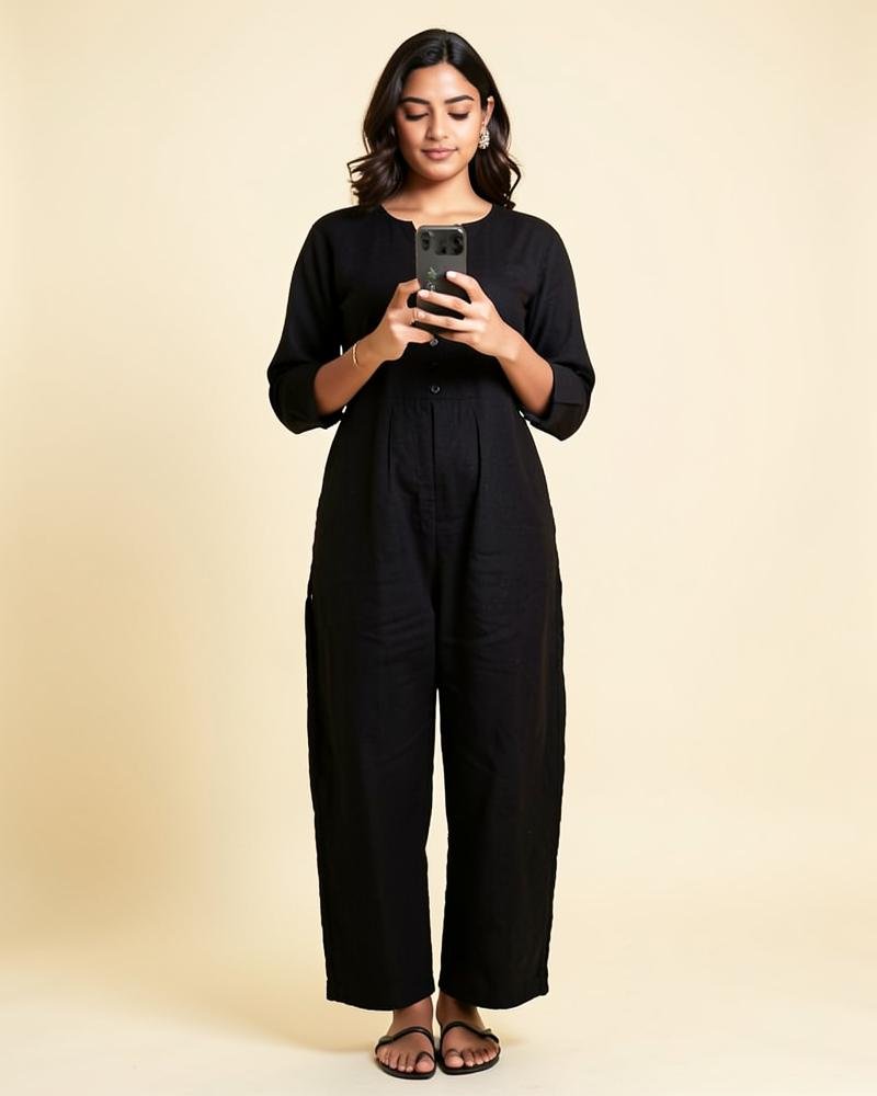 Sana Co-ord Set - Washed linen blend