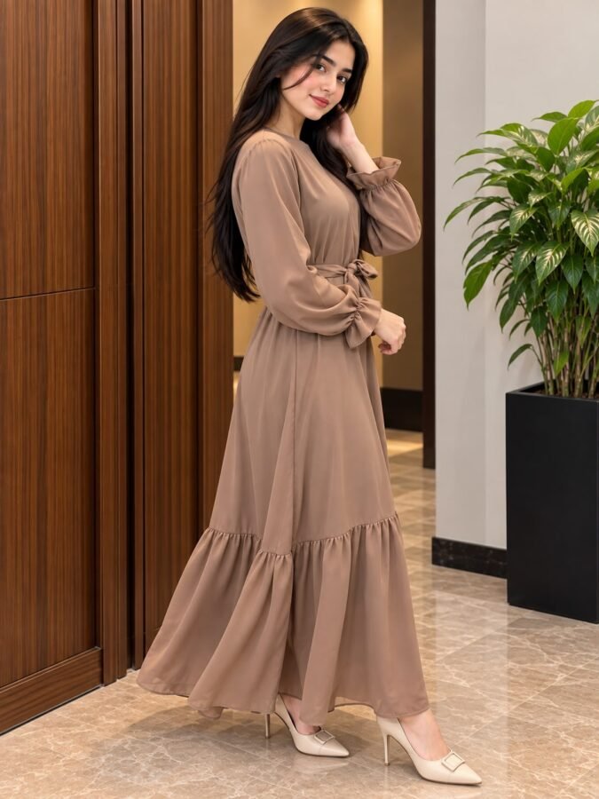 Georgette Maxi Dress