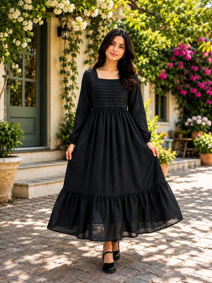 Premium Chiffon Maxi Dress